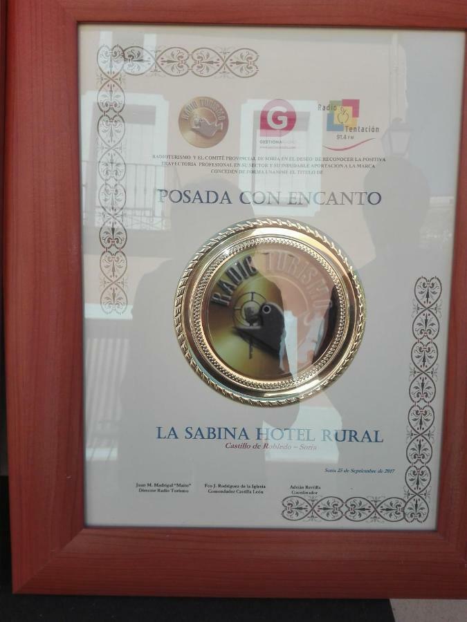 La Sabina Hotell Castillejo de Robledo Eksteriør bilde